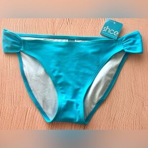 Bright Blue Snce Bikini Bottom L Great Bright Color Mix Match Beach Pool Ready